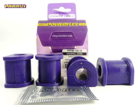 Posiz. n°3 - Qt. 4 - Powerflex per Opel Corsa Corsa A (1983-1993) - PFF80-105-16