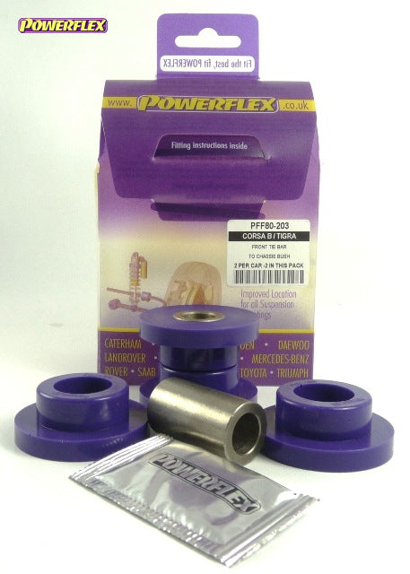 Posiz. n°2 - Qt. 2 - Powerflex per Opel Corsa Corsa B (1993-1997) - PFF80-203