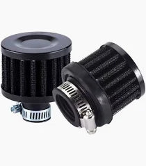 Filtrino cilindrico per recupero vapori olio o attacchi piccoli